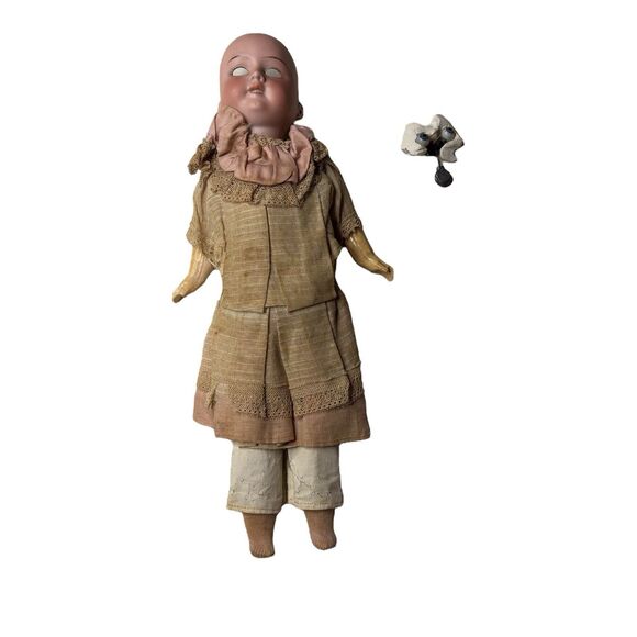 Antique Bisque Doll by Armand Marseille AM 2/0/M Girl Made Germany eyes detached - Picture 1 of 11
